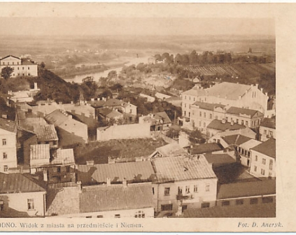 Grodno Widok ogólny synagoga