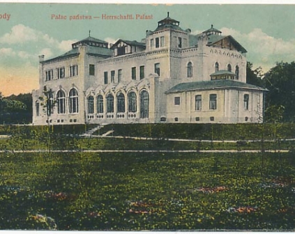 Brody Pałac stempel Poczta Polowa 1918r