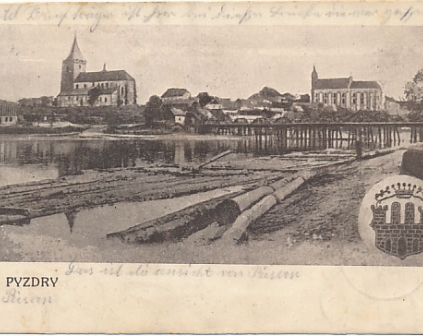 Pyzdry Widok ogólny 1915r