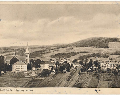 Jordanów Widok ogólny 1936r