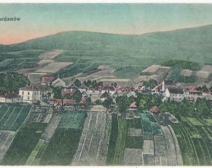 Jordanów Widok ogólny 1915r