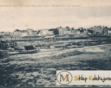Ostrołęka Zniszczone miasto 1915