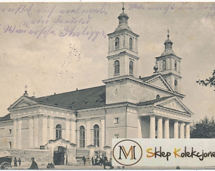 Suwałki Gruss aus Suwalki Kościół 1915r