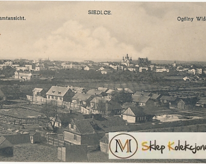 Siedlce Widok ogólny 1916r