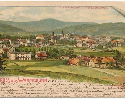 Cieplice Śląskie Gruss aus Warmbrunn 1900r