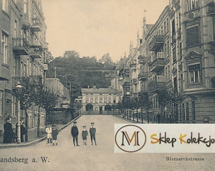 Gorzów Wlkp. Landsberg a.W. Bismarckstrasse 1911r