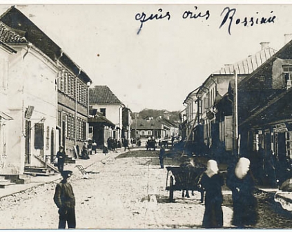 Rosienie Ulica 1915r fotograficzna