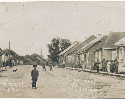 Rosienie Ulica 1915r fotograficzna