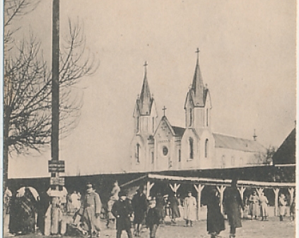 Święciany Rynek Der Krieg im Osten 1917r