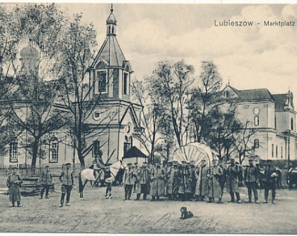 Lubieszów Rynek wojsko 1916r