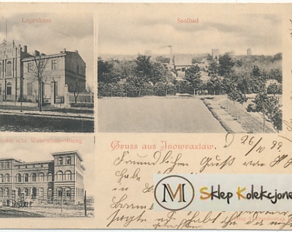 Inowrocław  Gruss aus Inowrazlaw 1899r.
