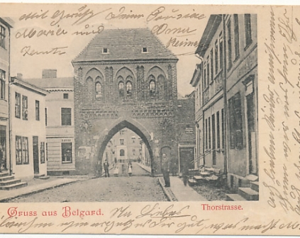 Białogard Gruss aus Belgard 1899r