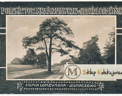 Jednaczewo Ziemia Łomżyńska kościół wyd. PTK