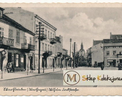 Poddębice Ulica sklepy 1943r