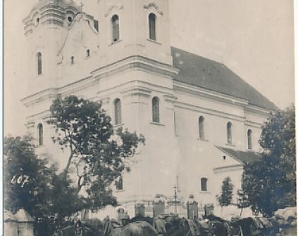 Głuchów pow.Skierniewice Kościół wojsko