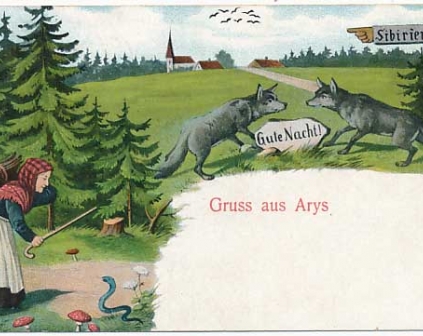Orzysz Gruss aus Arys Ostpr. 1913r
