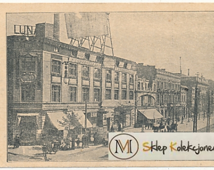 Łódź ul. Piotrkowska Kino Luna  1915r