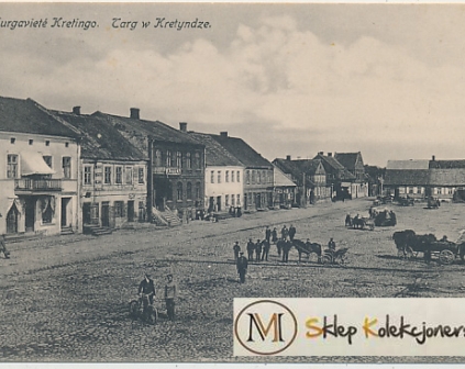 Kretynga Targ w Kretyndze 1912r.