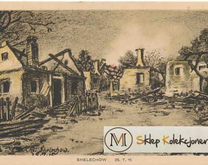 Żelechów zniszczenia 1915 r.