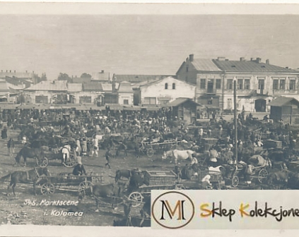 Kołomyja Rynek fotograficzna 1917 r.