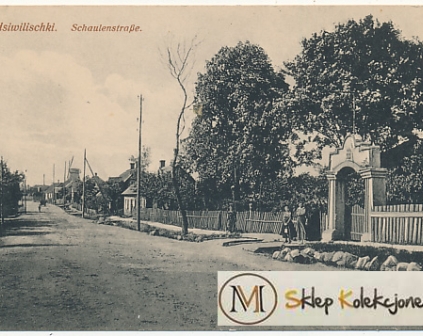 Radziwiliszki Ulica Szawelska 1917r