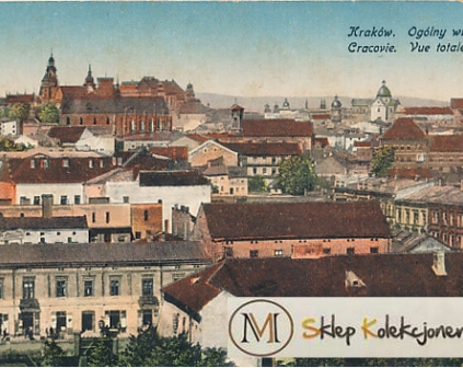 Kraków Widok ogólny 1924r