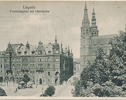 Legnica, Liegnitz Friedrichsplatz