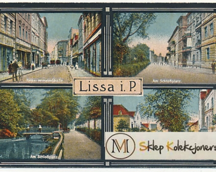 Leszno cztery widoki 1916r