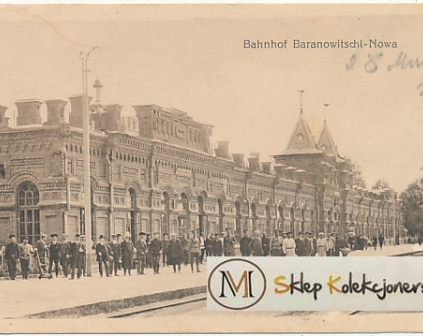 Baranowicze - Nowa Dworzec kolejowy 1918r