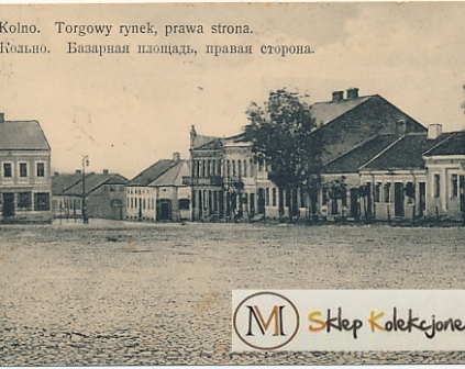Kolno Targowy rynek 1911r