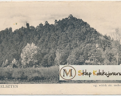 Melsztyn Widok str. zachodnia światłodruk przed 1905r