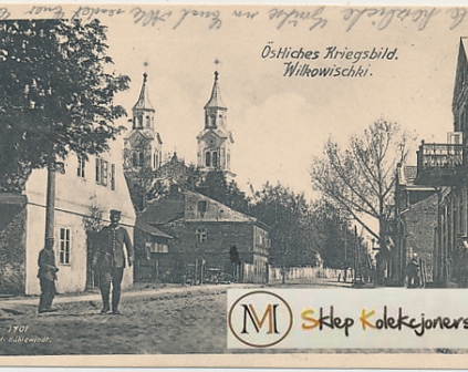 Wyłkowyszki Osliches Kriegsbild 1915r