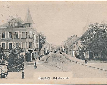 Rawicz Rawitsch Bahnhofstrasse 