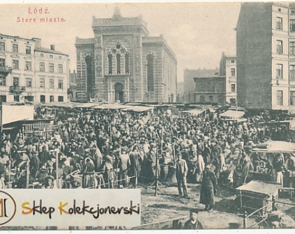 Łódź Stary Rynek synagoga