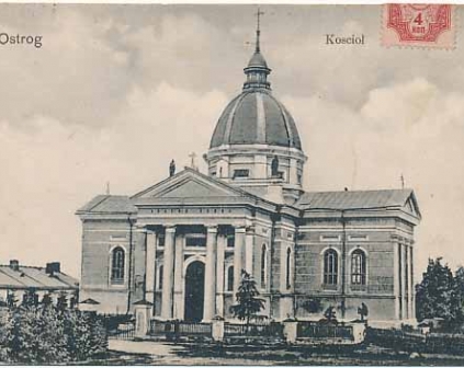 Ostróg Kościół 1908r