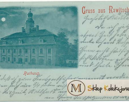 Rawicz Gruss aus Rawitsch 1898r księżycowa