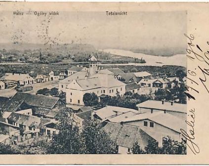 Halicz Widok ogólny 1906r