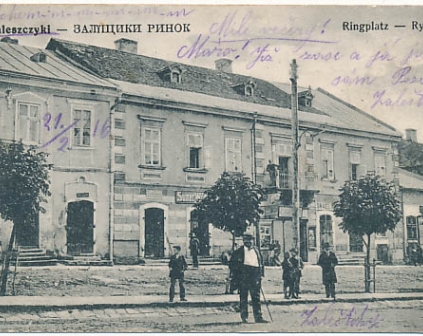 Zaleszczyki Rynek 1916r