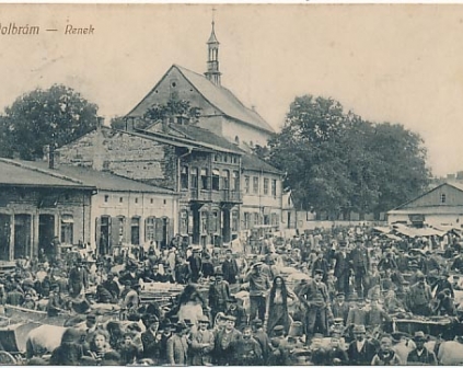 Wolbrom Rynek 1912r