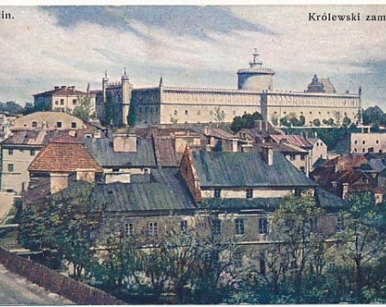 Lublin Królewski zamek 1916r
