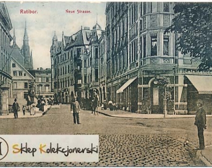 Racibórz Nowa ulica 1906r