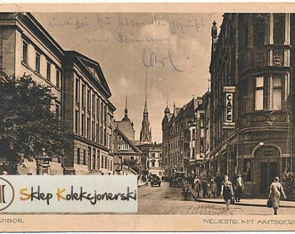 Racibórz Nowa ulica 1929r