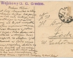 Grodno Stary most kolejowy stempel cenzura wojsko