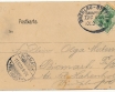 Brzeg Dyhernfurth Schlos 1903r ambulans pocztowy