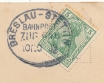 Brzeg Dyhernfurth Schlos 1903r ambulans pocztowy